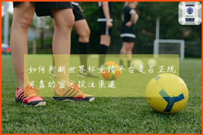 如何判断世界杯竞猜平台是否正规可靠的官方投注渠道