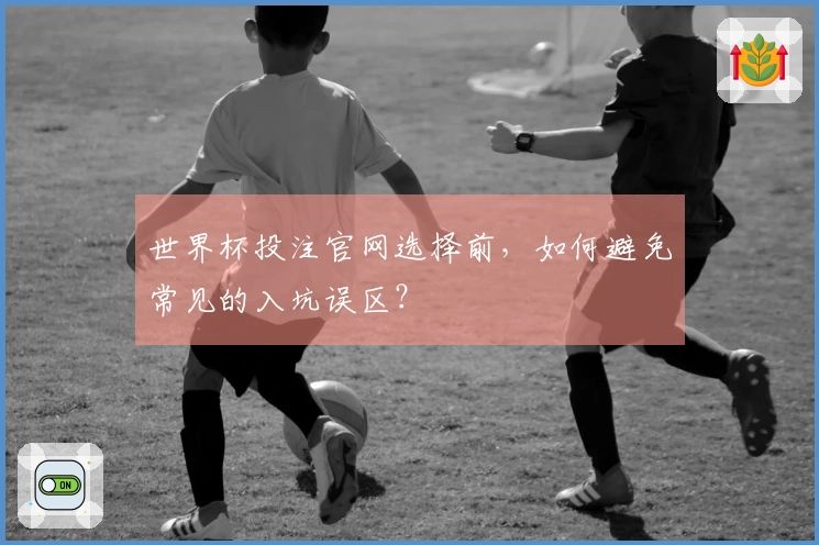 世界杯投注官网选择前，如何避免常见的入坑误区？